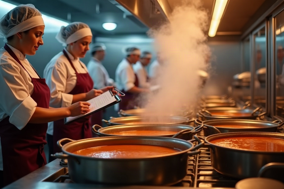 Producción en cocina central — Vonnete
